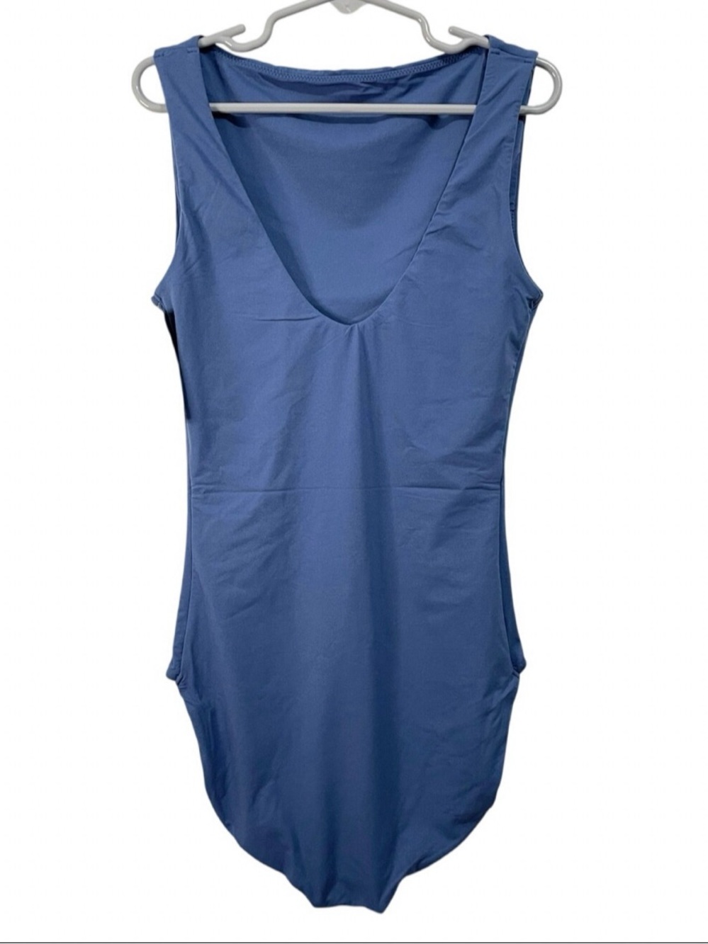 Auden Blue Scoop Neck Bodysuit